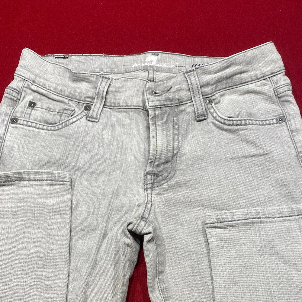 Women's Gray Jeans - Picture 3 of 7